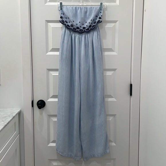 Jessica simpson strapless jumpsuit - Picture 2 of 6